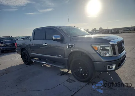 2017 Nissan Titan Sv из США, поврежденный, VIN 1N6AA1E65HN523031